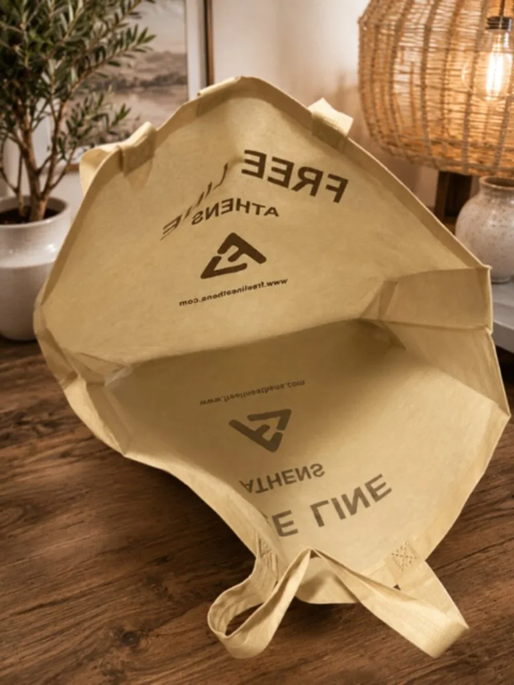 FREE LINE ATHENS Reusable Tote Bag